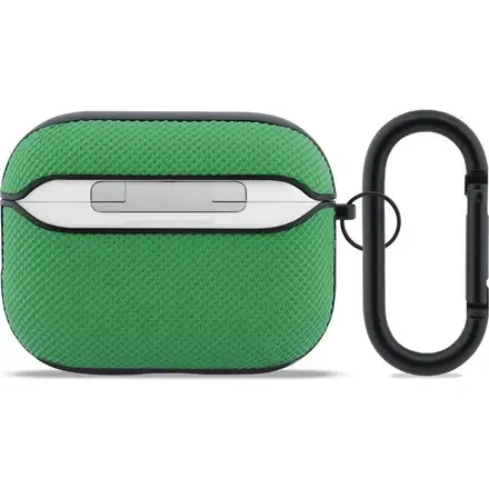 Lacoste Petit Pique Croc Logo Patch Púzdro pre AirPods 3 Pro zelené