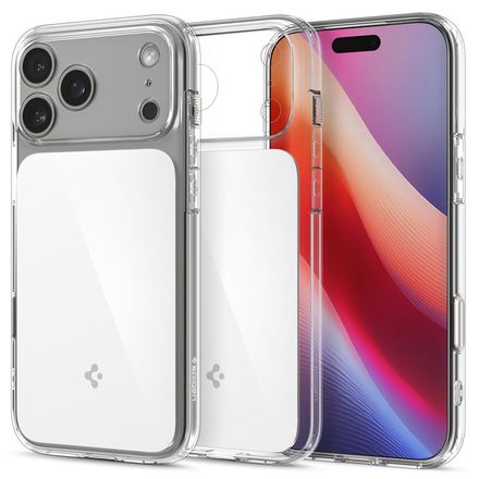 Spigen kryt Ultra Hybrid T Magsafe pre iPhone 17 Pro - Glossy White