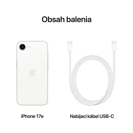 iPhone 17e 512 GB biely