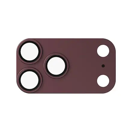 Devia Armour Series Anti-Reflection Lens Protector pre iPhone 18 Pro - Dark Cherry
