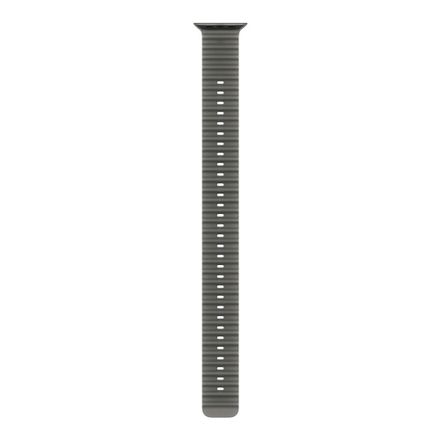 Apple Watch 49mm Translucent Black Ocean Band Extension - Black Titanium Finish