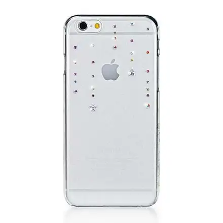Swarovski kryt Star pre iPhone 6/6s - Wish Cotton Candy Design