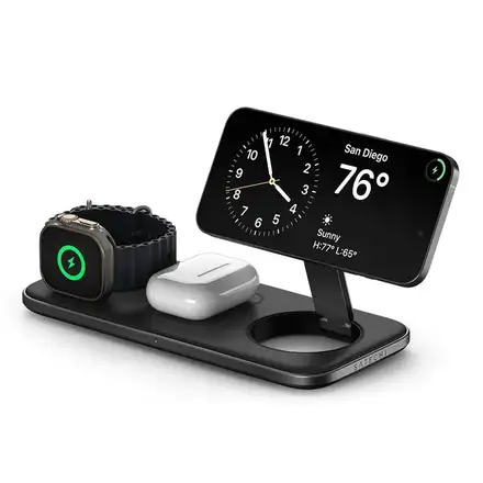 Satechi Qi2 Trio Wireless Charging Pad - Space Gray *Poškodený obal*