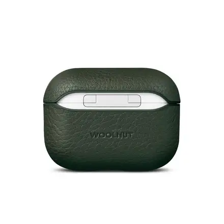 Woolnut Leather Case for AirPods Pro (2nd gen) Green