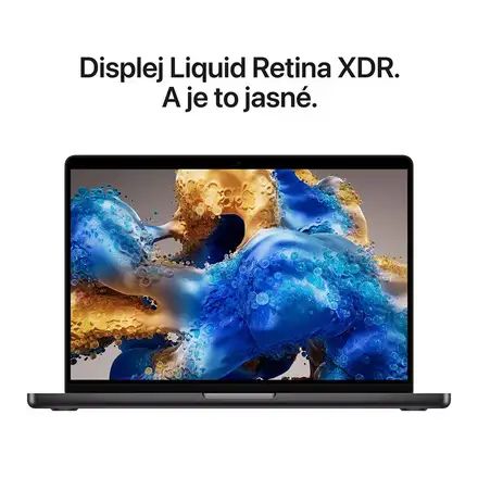 CTO MacBook Pro 14" Apple M5 Pro 18C CPU 20C GPU 64GB 1TB Kozmický čierny US English