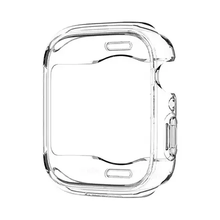 Spigen kryt Ultra Hybrid pre Apple Watch 7/8/9 41mm - Crystal Clear