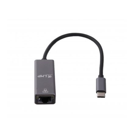 LMP adaptér USB-C to Gigabit Ethertnet - Space Gray Aluminium