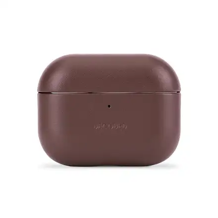 Decoded puzdro Leather AirCase pre Apple Airpods Pro 3 - Chocolate