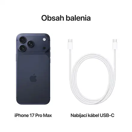 iPhone 17 Pro Max 1TB Hlboká modrá