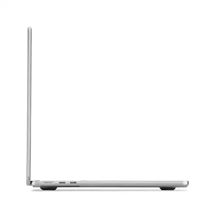 Pipetto kryt Hardshell Clear Case pre Macbook Air 13" M2//M3/M4/M5 - Frosted  Clear