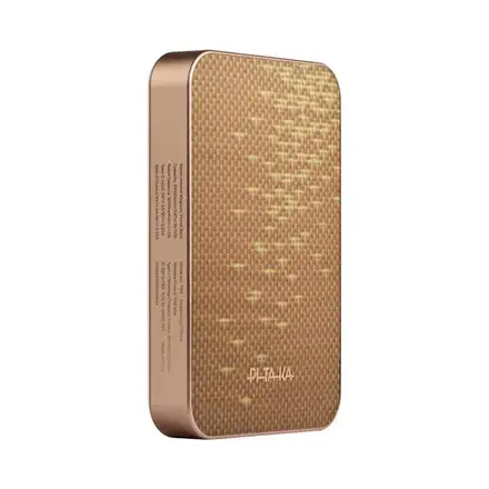 Pitaka Aramid Fiber Magnetic Power Bank Qi2 10 000 mAh - Golden Glint