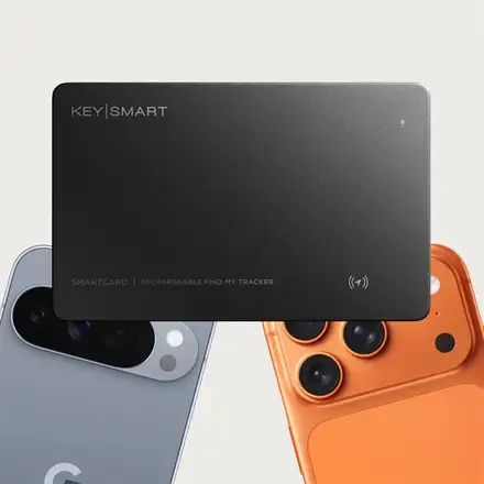 KeySmart SmartCard s Apple Find My - čierna