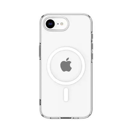 Spigen kryt Liquid Crystal Magsafe pre iPhone 16e/17e - Clear White
