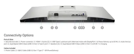 DELL S2725DC 27" LCD QHD IPS 144Hz/ 16:9/ 1500:1/ 4ms/ 350cd/ HDMI/ DP/ USB-C / Repro/ VESA/ PIVOT/ 3RNBD
