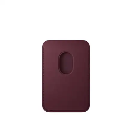 iPhone FineWoven Wallet with MagSafe – Burgundy
