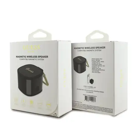Guess MagSafe Bluetooth Reproduktor čierny