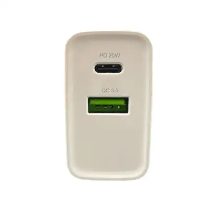 Devia sieťová nabíjačka Smart series PD&QC Quick Charger 20W - White
