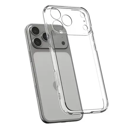 Spigen kryt Ultra Hybrid pre iPhone 17 Pro - Crystal Clear