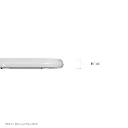 ZENS Aluminium Single Wireless Charger 10W - White