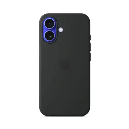 iPhone 16 Silicone Case with MagSafe - Black