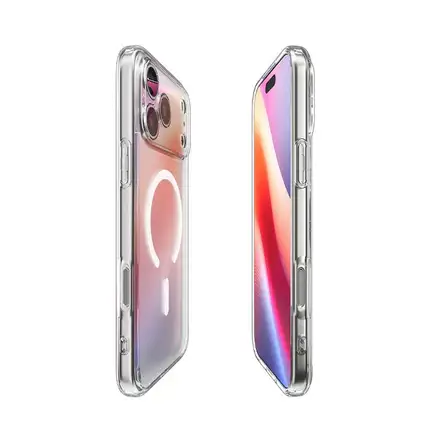 Spigen kryt Ultra Hybrid Magsafe pre iPhone 17 Pro - Frost White