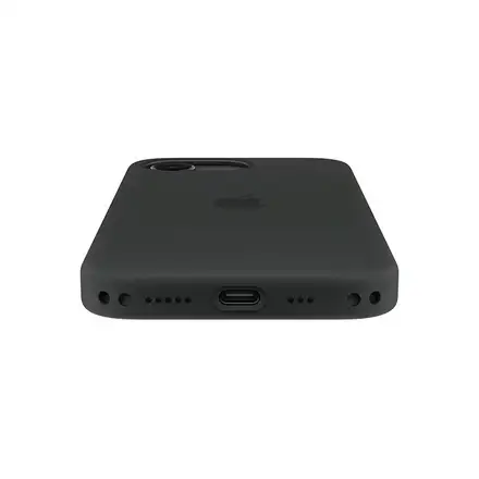 iPhone 17e Silicone Case with MagSafe – Čierna