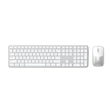Satechi klávesnica + myš Slim CEX3 Wireless Combo - Silver