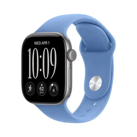 Apple Watch 42mm Wildflower Blue Sport Band - S/M