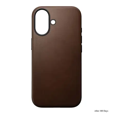 Nomad kryt Modern Leather Case Magsafe pre iPhone 17 - Brown