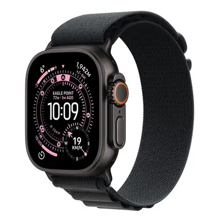 Apple Watch Ultra 3 GPS + Cellular 49mm puzdro z čierneho titánu *Trieda A*