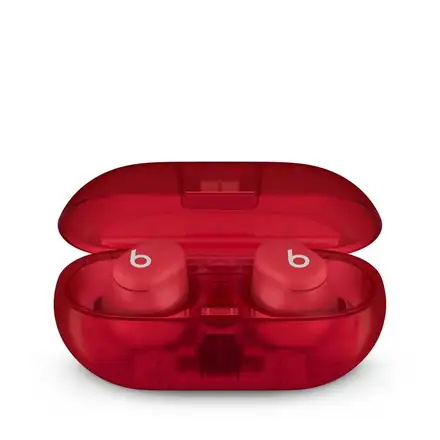 Apple Beats Solo Buds - True Wireless Earbuds - Transparent Red slúchadlá
