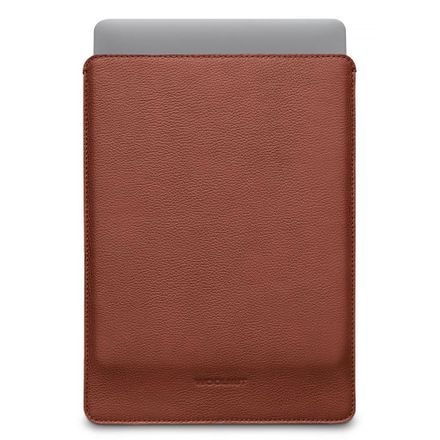 Woolnut Leather Sleeve for Macbook Pro 14 - Cognac