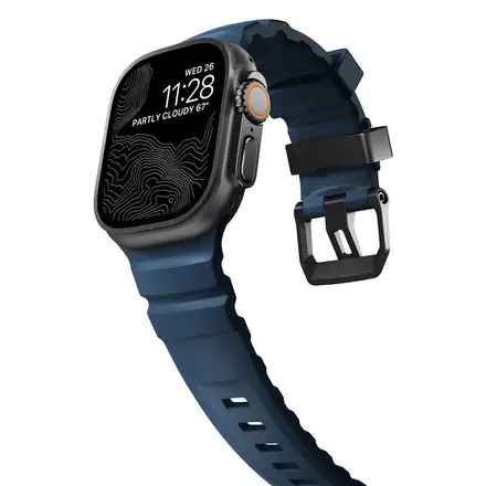 Nomad remienok Rocky Point Band pre Apple Watch 46/49mm - Atlantic/Black
