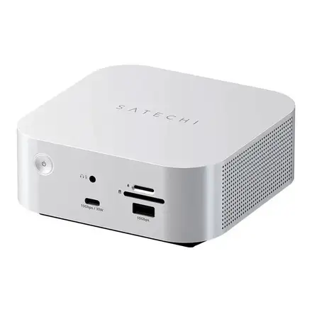 Satechi Thunderbolt 5 CubeDock with SSD Enclosure - Silver