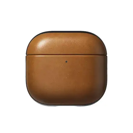 Nomad puzdro Leather Case pre Apple Airpods 4/5 - English Tan