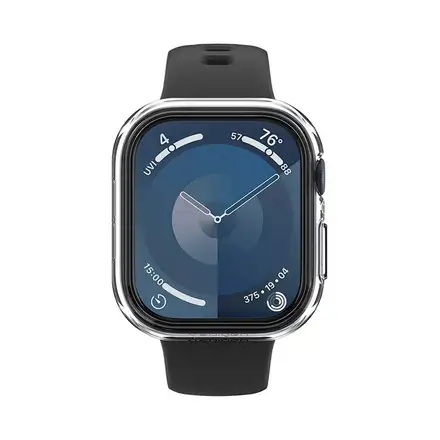 Spigen kryt Thin Fit pre Apple Watch 10/11 42mm - Crystal Clear