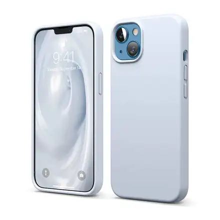 Elago kryt Silicone Case pre iPhone 13 - Light Blue
