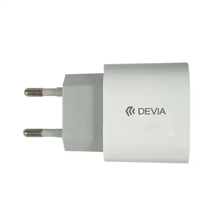 Devia sieťová nabíjačka Rocket series PD Quick Charger 20W - White