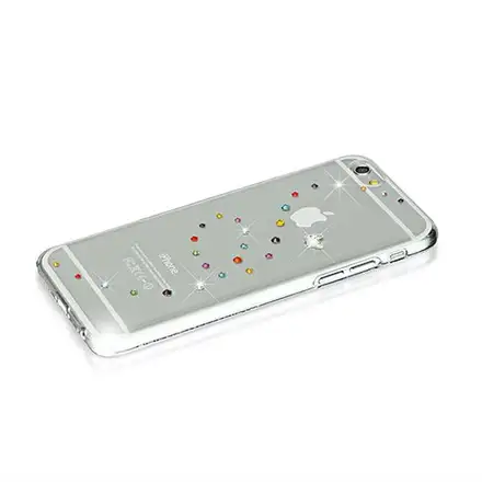Swarovski kryt Papillon pre iPhone 6/6s - Cotton Condy