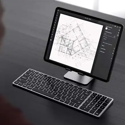 Satechi klávesnica Slim X2 Bluetooth Backlit Keyboard - Space Gray