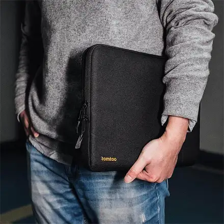 Tomtoc puzdro 360 Protective Sleeve pre Macbook Air 15" M2/M3/M4 - Black Blue