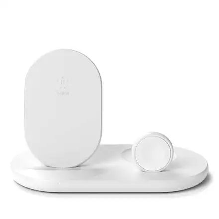 Belkin Boost Charge 3-in-1 Wireless Charger - White