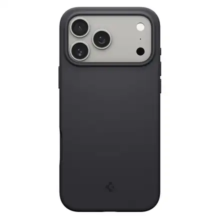 Spigen kryt Silicone Fit Magsafe pre iPhone 17 Pro - Black