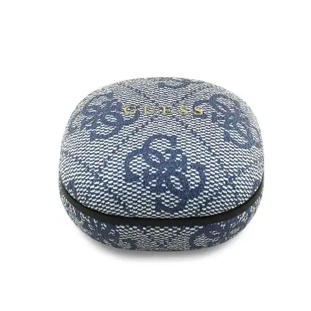 Guess PU 4G Metal Logo ENC TWS Bezdrôtové Slúchadlá modré