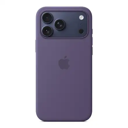 iPhone 17 Pro Max Silicone Case with MagSafe – Fialová hmla
