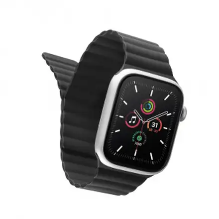 Aiino - Kosmo magnetic band for Apple Watch (1-10 Series) 42-49 mm - Black