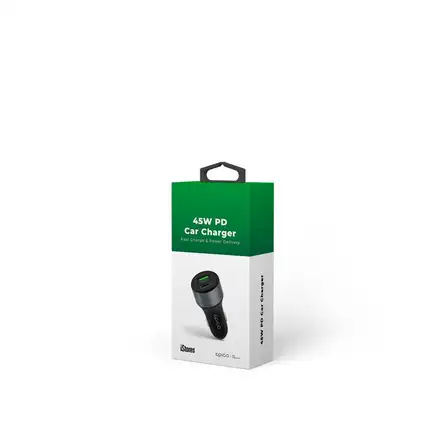 iStores by Epico 45W PD CAR CHARGER - space gray