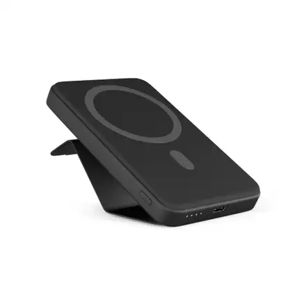 iStores by Epico UltraPack Stand 7000mAh Mag+ bezdrôtová powerbanka so stojančekom EM47 - čierna