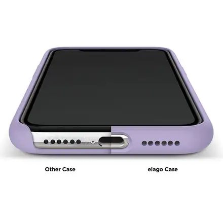 Elago kryt Silicone Case pre iPhone 11 - Lavender
