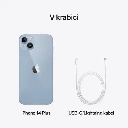 iPhone 14 Plus 256 GB modrý